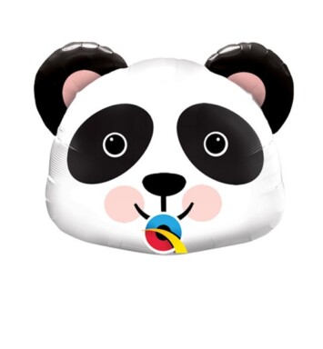 Unpackaged 14 Inch Mini Precious Panda Foil Balloon