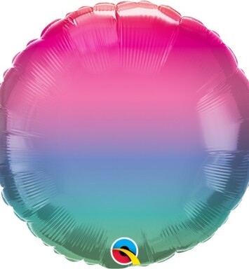 18" Jewel Ombre Foil Balloon