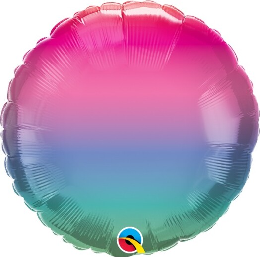 18" Jewel Ombre Foil Balloon