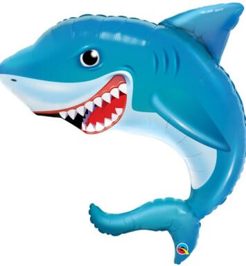 Smilin' Shark Super Shape Foil Balloon