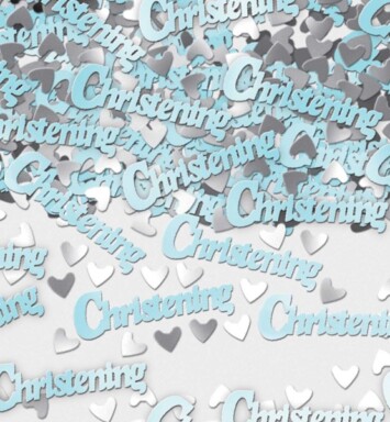 14g Christening Confetti Blue