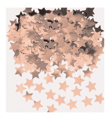 14g Rose Gold Star Confetti