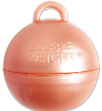 35g Bubble Weight -Rose Gold