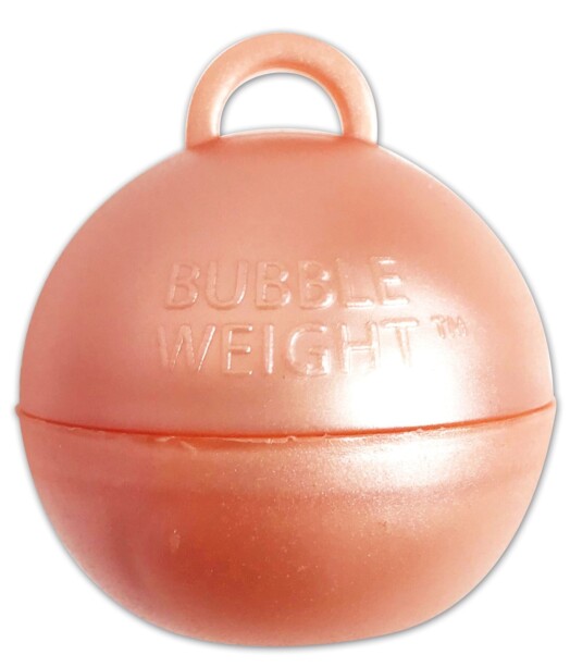 35g Bubble Weight -Rose Gold