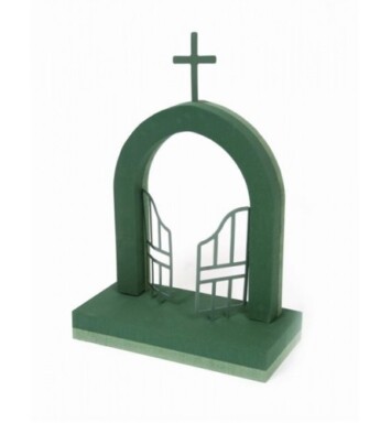 3D Gates of Heaven Foam Floral Frame