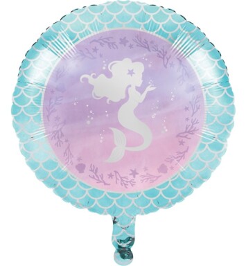 18" Mermaid Shine Foil Balloon