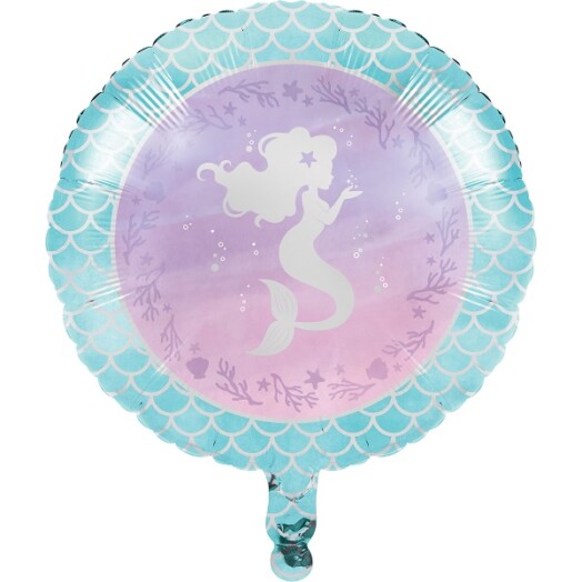 18" Mermaid Shine Foil Balloon