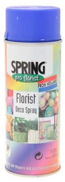 400ml Euro-Aerosols Florist Spray Paint - Royal Blue