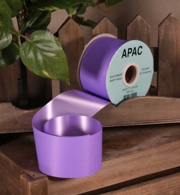 2" Lilac Matt Ribbon