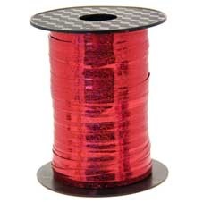 5mm Holographic Red Curling Ribbon