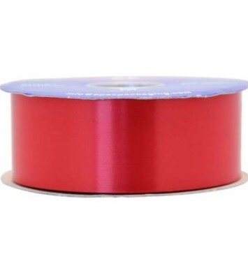 2" Super Red Poly Ribbon