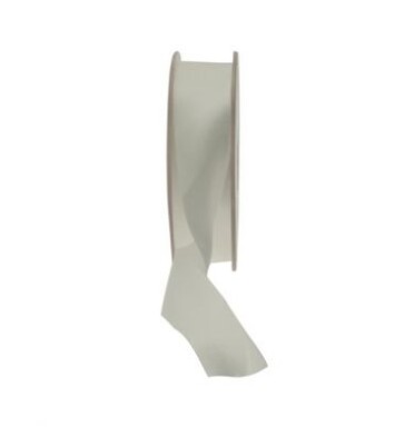 25mm Double Faced Satin Ribbon Bridal Ivory