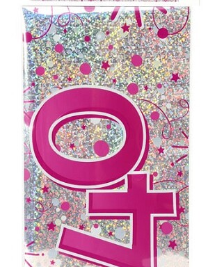 9ft Banner Female 40th Birthday
