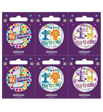 Age 1 Small Badges