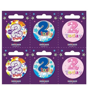 Age 2 Small Badges