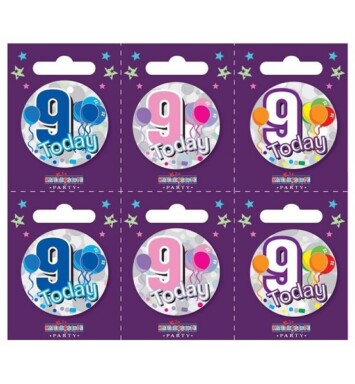 Age 9 Small Badges