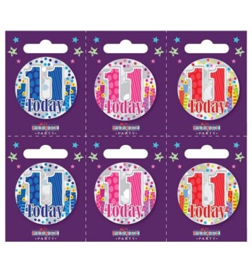 Age 11 Small Badges