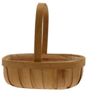 Softwood Trug Basket - Natural