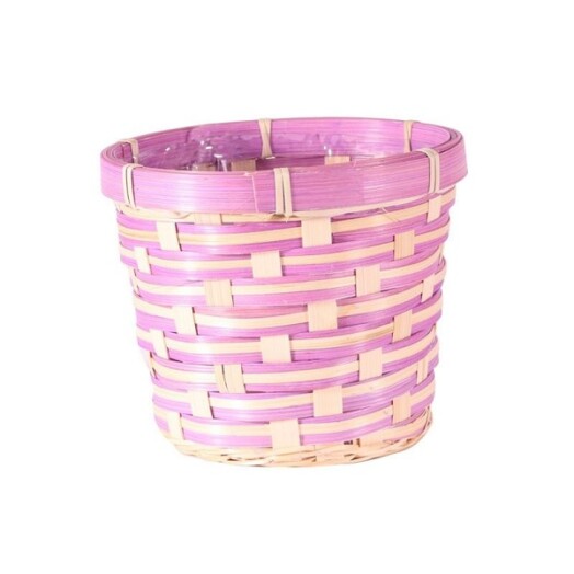 Bamboo Drop in Basket - Lilac