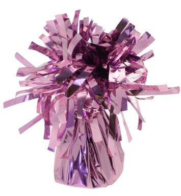 Box of 12 Apac Foil Balloon Weights - Baby Pink