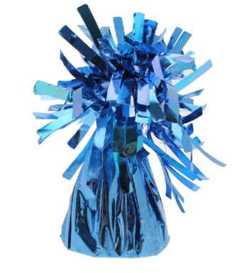 Box of 12 Apac Foil Balloon Weights - Baby Blue