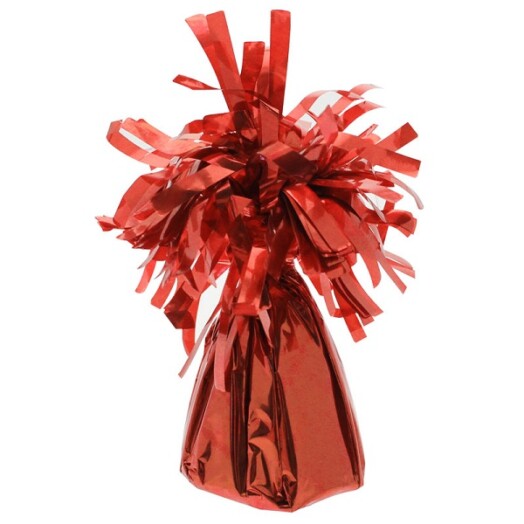 Box of 12 Apac Foil Balloon Weights - Red