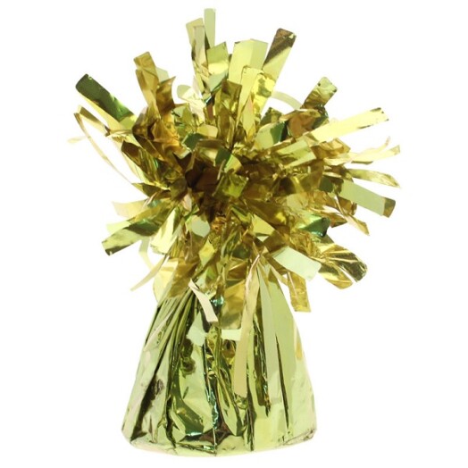 Box of 12 Apac Foil Balloon Weights - Gold