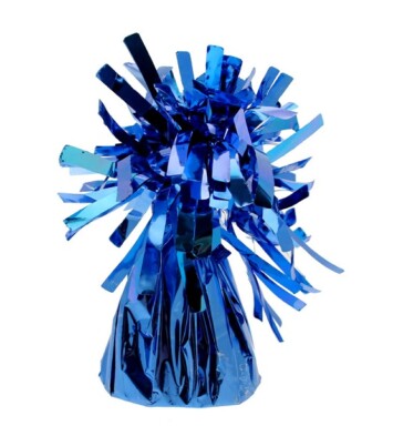 Box of 12 Apac Foil Balloon Weights - Dark Blue