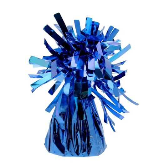 Box of 12 Apac Foil Balloon Weights - Dark Blue