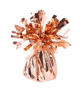 Box of 12 Apac Foil Balloon Weights - Rose Gold