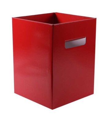 Flower Boxes - Pearlised Red