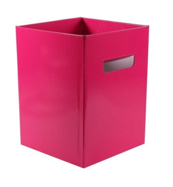 Flower Boxes - Pearlised Hot Pink