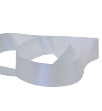 2" White Poly Ribbon