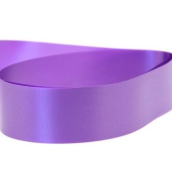 2" Dark Purple Poly Ribbon