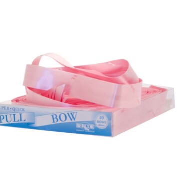 30mm Pullbow - Baby Pink