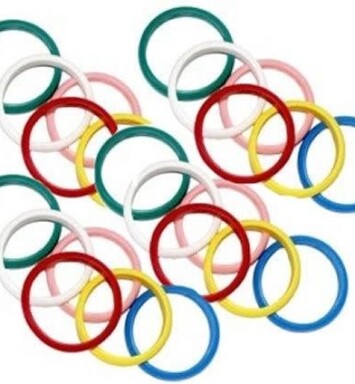 Sear Plastic Bangle Weights - Primary Assortment