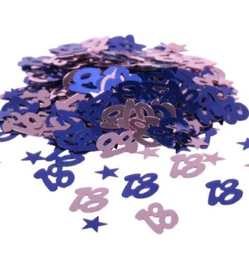 14g 18 Confetti Blue