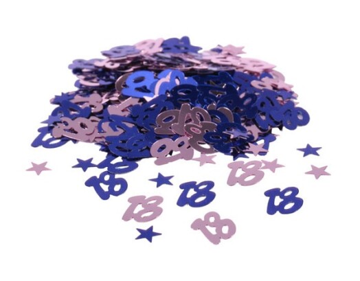 14g 18 Confetti Blue