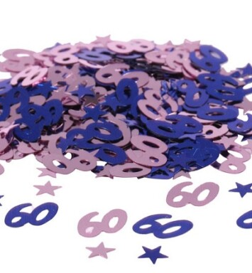 14g 60 Confetti Blue
