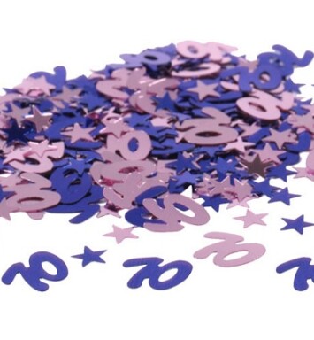 14g 70 Confetti Blue