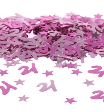 14g 21 Confetti Pink