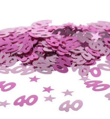 14g 40 Confetti Pink
