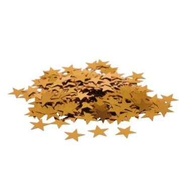 14g Gold Star Confetti