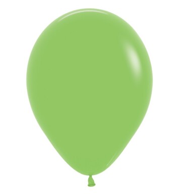 12 Inch Fashion Lime Green Latex Balloons 50ct