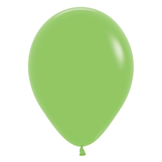 12 Inch Fashion Lime Green Latex Balloons 50ct