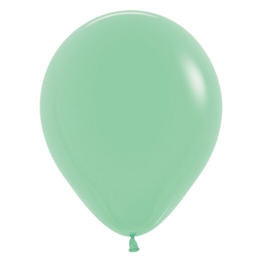 12 Inch Fashion Mint Green Latex Balloons 50ct