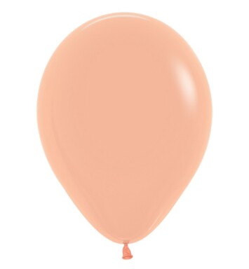12 Inch Fashion Peach Latex Balloons 50ct