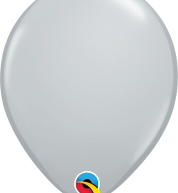 11 Inch Fashion Grey Latex Balloons 25ct
