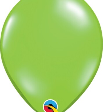 11 Inch Fashion Lime Green Latex Balloons 25ct