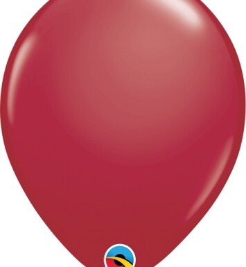 5 Inch Fashion Maroon Latex Balloons 100ct